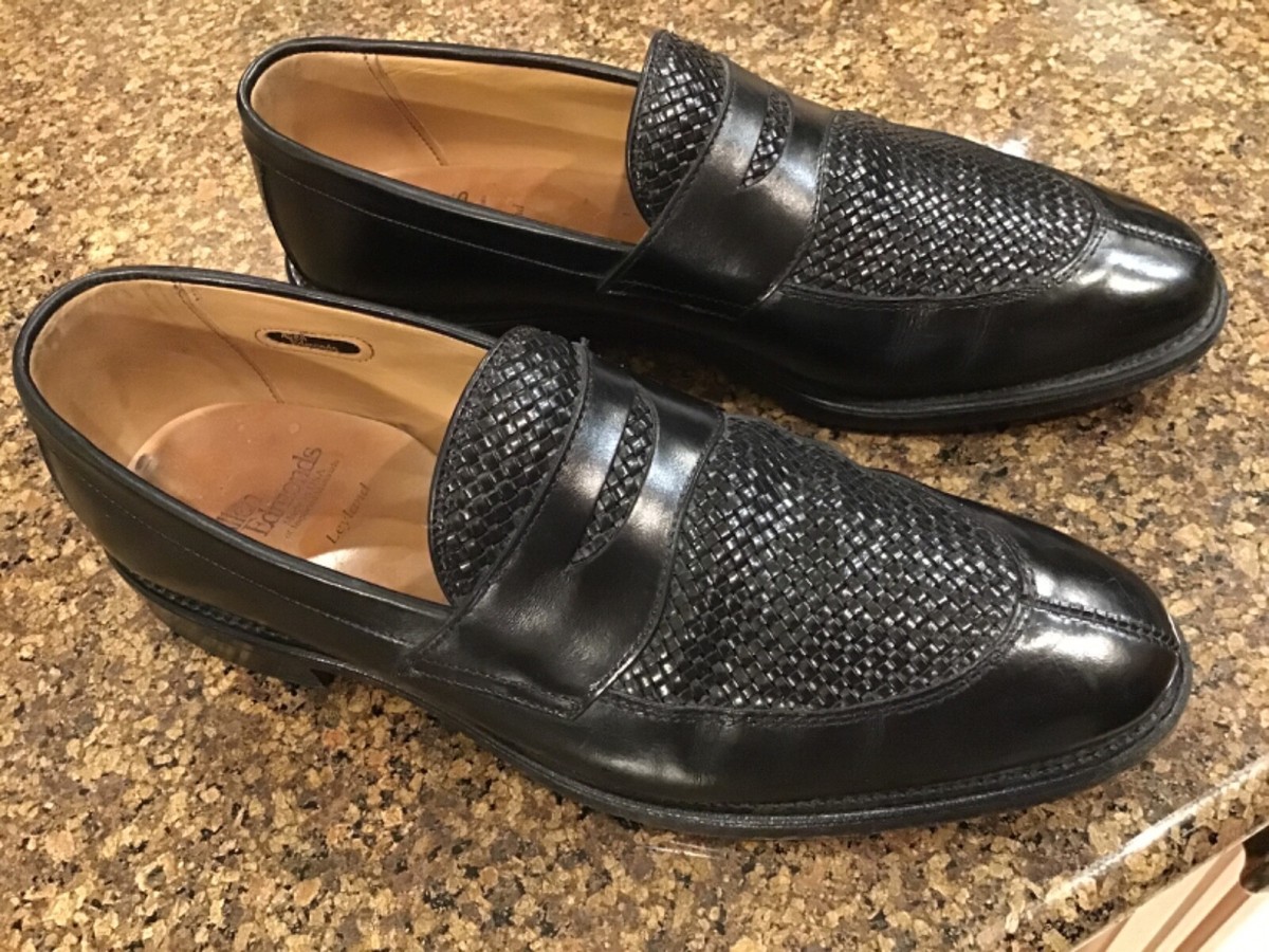 Allen Edmonds Leyland Black Loafers 8.5D EUC | eBay