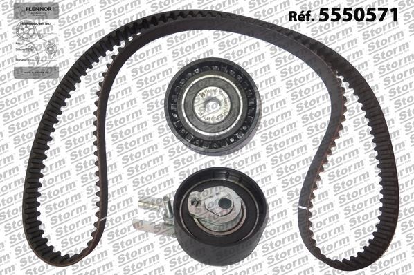 Kit de distribution pour Peugeot 207 206+ 107 1.4 HDi moteur DV4TD