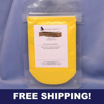 10g Canary Yellow Mica Powder Pigment: Bold Color for Resin, Soap, DIY Crafts