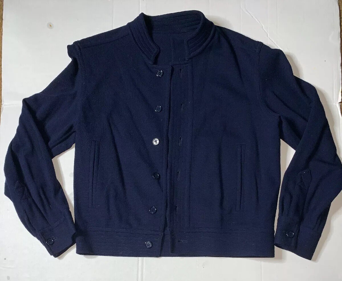 SAINT LAURENT U iacca Giaccae Collare Gran Yvest Saintnt Laurent Bottonee Frontal (T