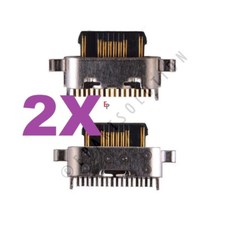 2X Motorola Moto G7 Power XT1955 Charger USB Charging Port Dock Connector C Type