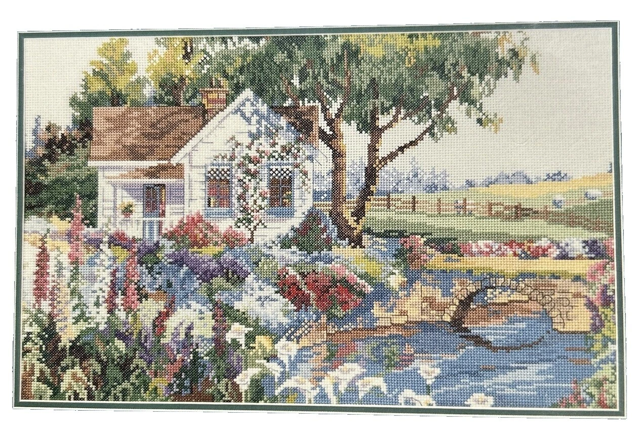 Bucilla Flowers & Plants Framed Picture Cross Stitch Kits