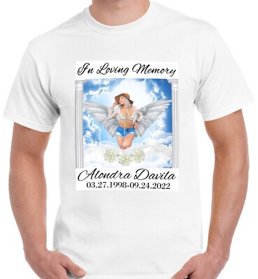 In Loving Memory Customize T-Shirt, Personalized Design and Print