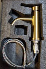 Amazing Force Bathroom Single Handle Basin Faucet GOLD 