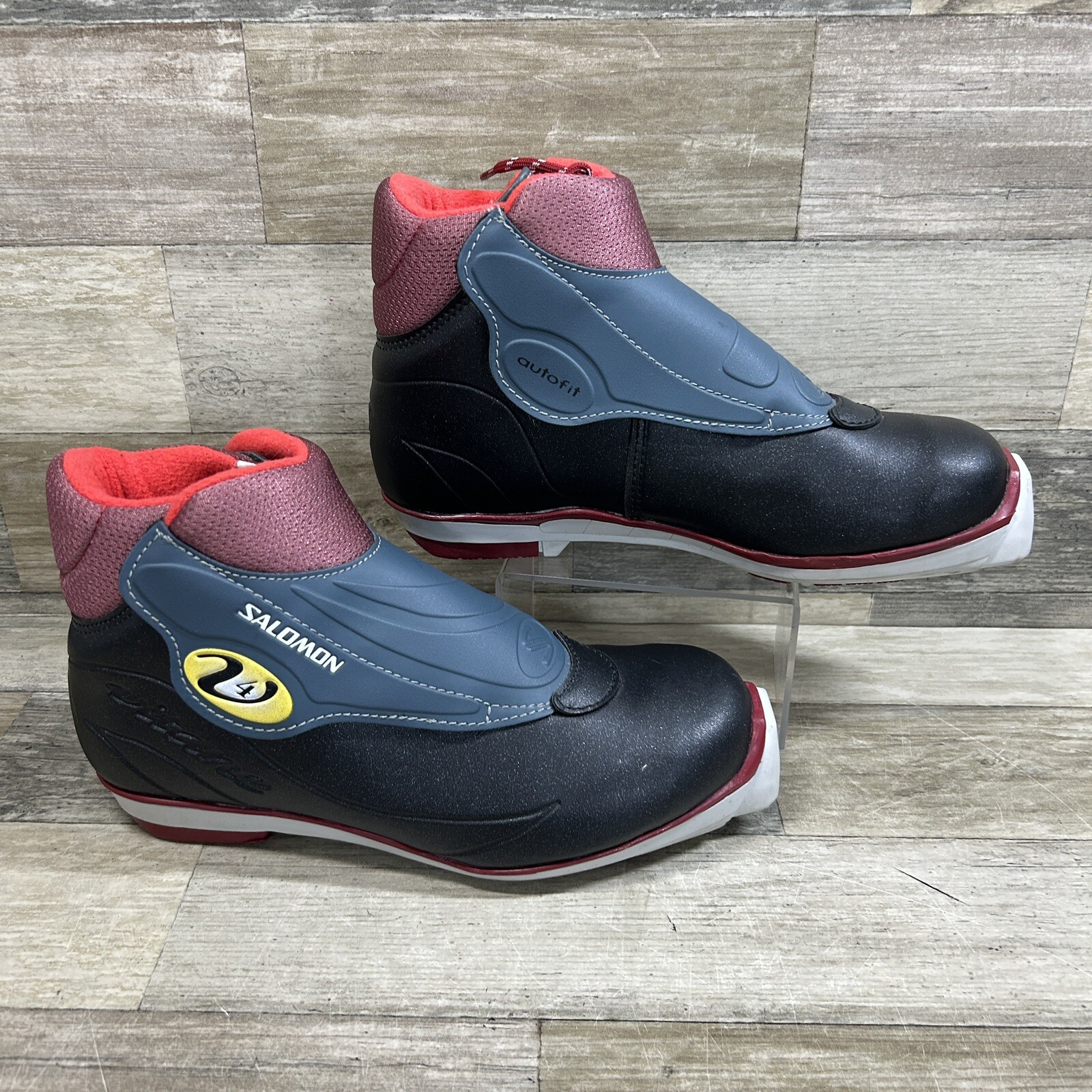 Salomon Vitane 4 scarponi uomo US 7 EU 39 sci nordico fondo autofit