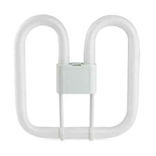 New 2D 28w 4 Pin Energy Saving Fluorescent Butterfly Lamp Bulb 4100K Cool White