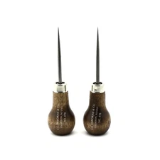 Set of 2 CS Osborne Scratch Awl #478 Leathercraft Tools Made In USA