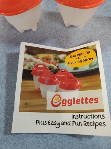 Set of 4 Egglettes Egg Oil or Spray Cooking * - Picture 2 of 6