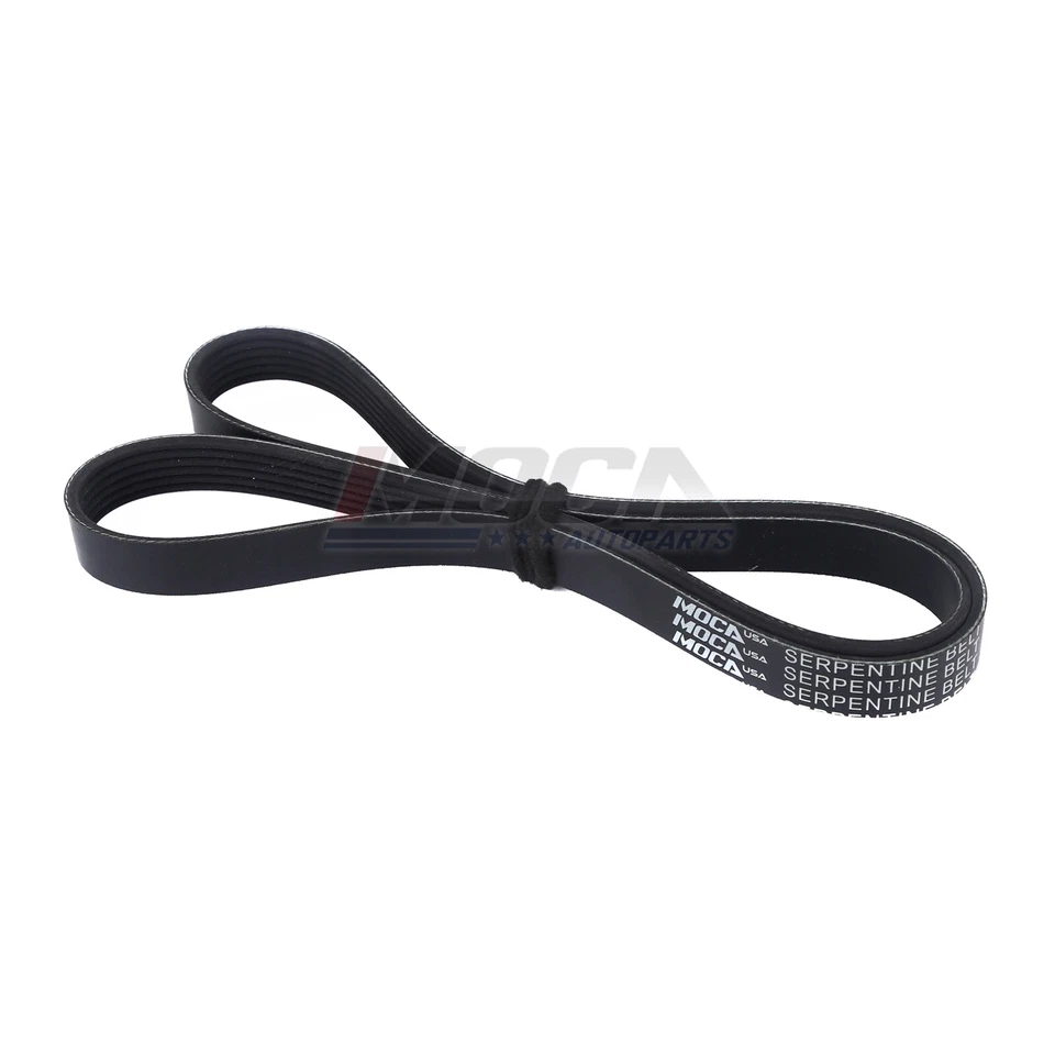 Cinturón serpentino EPDM 6PK1285 para Ford F53 LTD F250 350 Kia Forte Mercury Tracer Foto 2 de 4