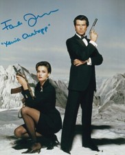 FAMKE JANSSEN signed autograph 20x25cm JAMES BOND in person autograph COA