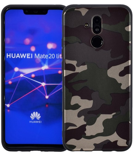 Custodia Silicone Morbida In Pelle W01 per Huawei Mate 20 Pro Nero Custodia Silicone Morbida In Pelle W01 per Huawei Mate 20 Pro Nero