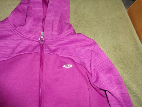 purple hoody, m(7/8) champion, duo dry - Picture 2 of 6
