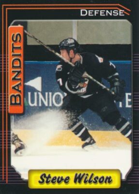 2000-01 Jackson Bandits Team Issue #20 STEVE WILSON
