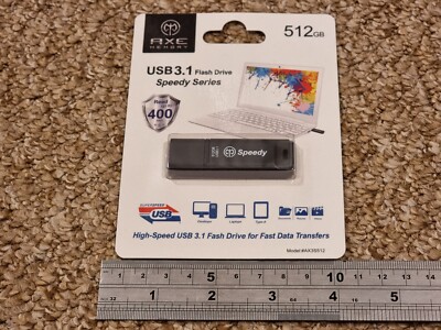512GB USB Gen FLASH DRIVE High Speed BRAND NEW SEALED AXE