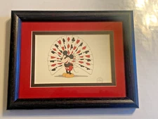 Mickey Mouse Thru the Looking Glass (Mirror) DISNEY OAK FRAMED 8 x 6 inches