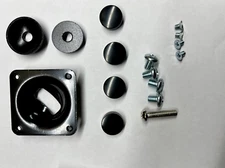 Hardware Kit for Front Tow Hook License Plate Tag Mount Holder Bracket Brand New