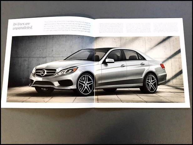 2015 Mercedes Benz E-Class 32-page Car Brochure Catalog - E400 E63 AMG E250 E350 Foto 3 de 4