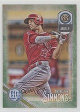 2018 Topps Gypsy Queen Green Andrelton Simmons #111 y2b