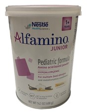 1 can Alfamin O Junior Vanilla Exp 3/27