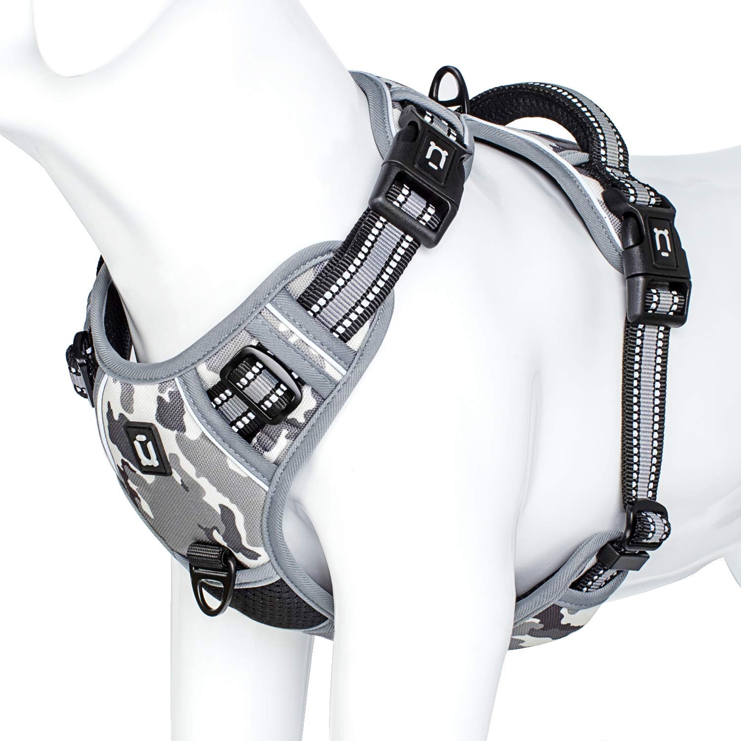 Imbracatura Cane No-Pull H BDT: Robustezza e Semplicità Quotidiana
