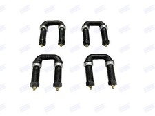 LEAF SPRING U-SHACKLE SET OF 4 FITS JEEP WILLYS MB GPW CJ2A CJ3A CJ3B M38-NEW