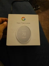 Google Nest Smart Thermostat, Snow - GA01334-US