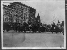 Washington DC 1913 President Woodrow Wilson Taft Inauguration Carriage