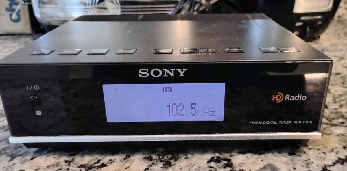 Sony XDR-F1HD Digital Tuner - Black for sale online | eBay