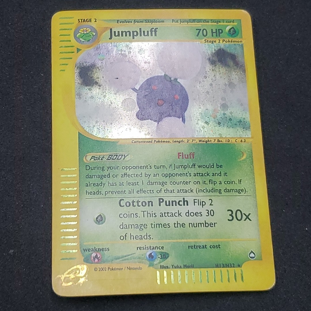 Jumpluff H13/H32 Aquapolis (2003) MP Pokemon TCG
