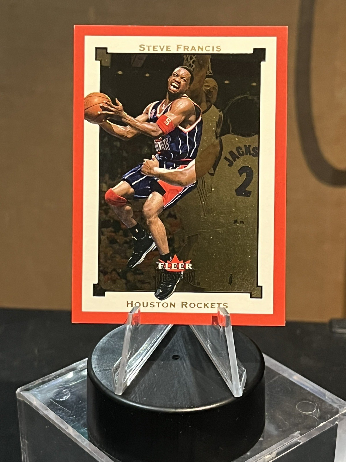 2002 Fleer Premium Steve Francis Houston Rockets 75/100