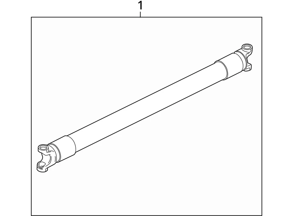 Eje de transmisión trasero 139" Wb automático 4x4 4,6 L para camioneta Ford F150 04-08 505153 Foto 4 de 4