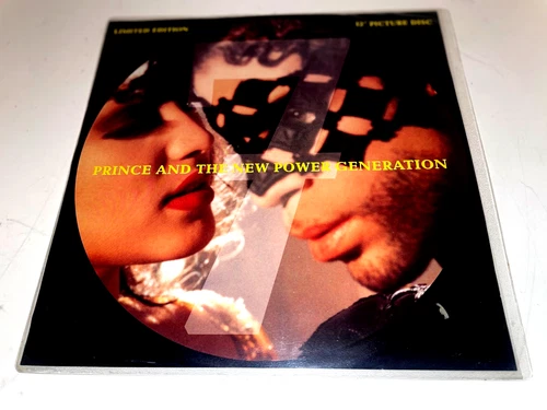 PRINCE 7 UK 12" PICTURE DISC vinyl Record W0147TP Limited Edition