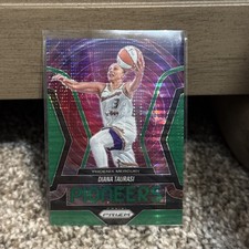 2025 WNBA Prizm Diana Taurassi Green Pulsar /25 Pioneers SSP Phoenix Mercury