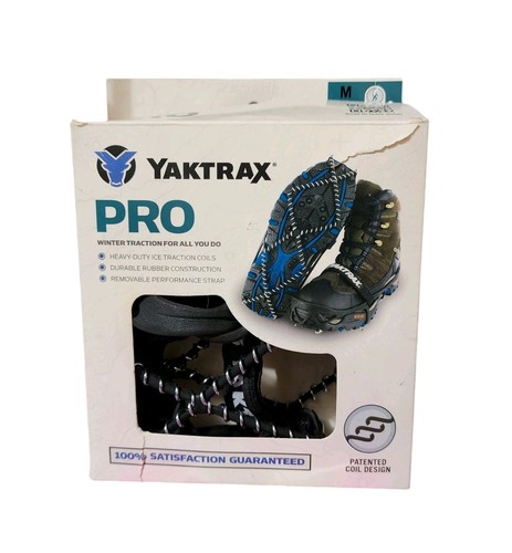 New YakTrax Pro Winter Traction Cleats for Snow & Ice Size Medium - Picture 1 of 2
