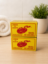 2 boxes -Jabon de Aceite Vibora de Cascabel 140g for Acne Skincare Treatment