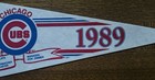 Vintage 1984 Chicago Cubs National League Champions Pennant W/Roster  — photo 7