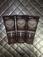 Jergens Natural Glow Instant Sun Self Tanner Bronzer Glow Light Bronze 6oz Lot 3