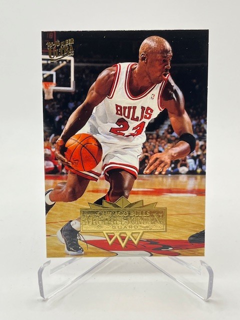 1995-96 FLEER ULTRA MICHAEL JORDAN #25 HOF CHICAGO BULLS