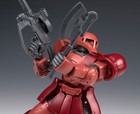 Built BANDAI Gundam Origin 0079 HG 1/144 MS-05 ZAKU I Char Aznable Model Kit red — photo 5