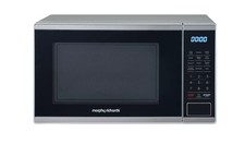 Morphy Richards 800W Standard Grill Microwave 20L Silver Digital LED