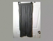 Fila Jogger Sweatpants Gray athletic zip pockets boys girls size M 10/12 Sport