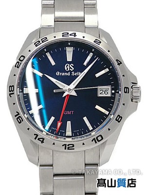 Seiko Gs Grand Seiko Sport Collection Gmt SBGN005 Blau Herrenuhr gebraucht #7101
