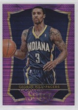 2013-14 Panini Select Purple Prizm 40/99 George Hill #50 01wi