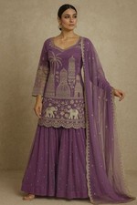 Ready to Wear Pakistani Sharara Salwar Kameez Indian Wedding Bollywood Suit