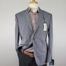 Kenneth Cole Reaction Men's Sport Coat Blazer Two Button Techni-Cole 42S NEW