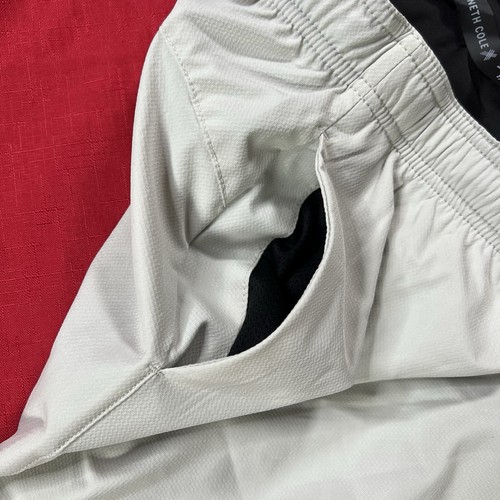 Kenneth Cole Active Tech Shorts Mens Large , Stretch, Compression Liner, Beige - Picture 5 of 15