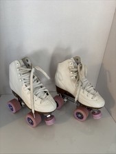 Pacer 500 Women s Size 6 White Purple Roller Skates 5070-7645