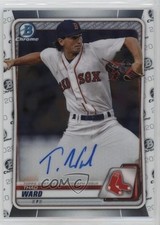 2020 Bowman Chrome Prospect Auto Thad Ward #CPA-TW Auto 4f5