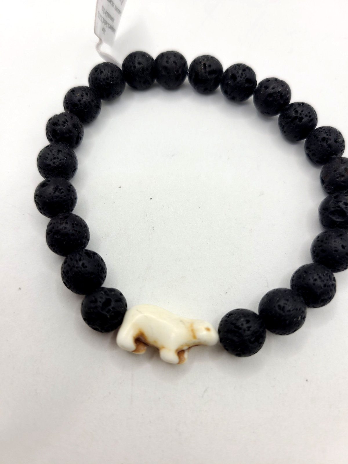 Fahlo "The Venture" Black Lava Beaded Bracelet (No Tracking)