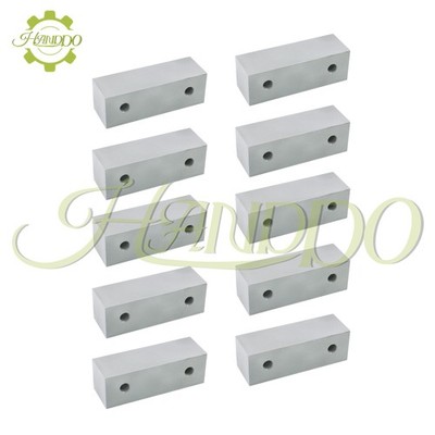 Vise Clamps for 6'' Mill Vise -5 Pair 6''× 2'' × 2'' Soft Clamps Aluminum Machinable